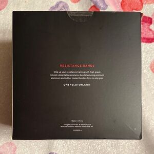 Peloton Black Resistance Bands